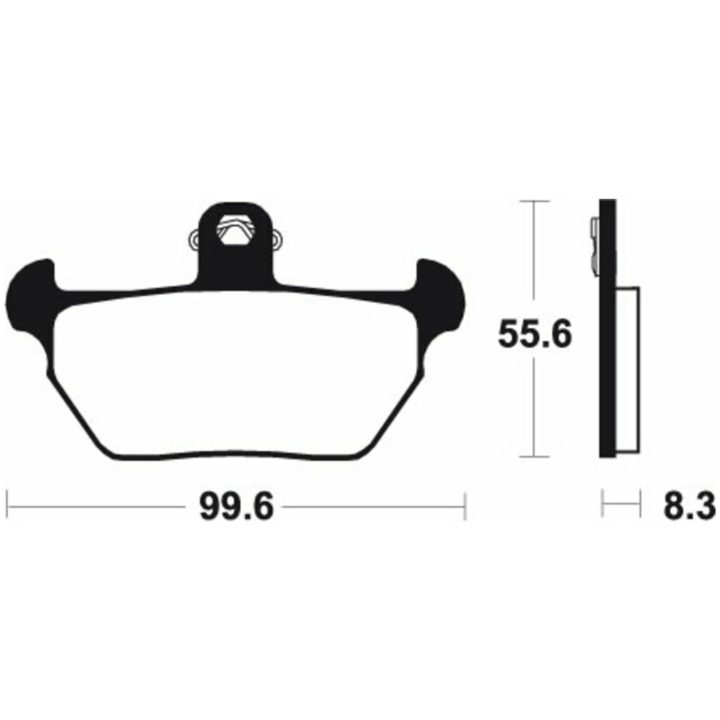 Bromsbelägg FRAM Sintrad Metall Tecnium – bild 3