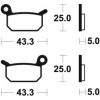 Bromsbelägg FRAM Sintrad Metall Tecnium – miniatyr 2