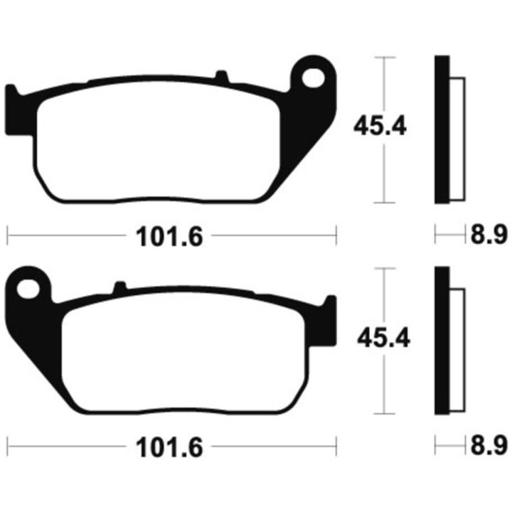 Bromsbelägg FRAM Sintrad Metall Tecnium – bild 2