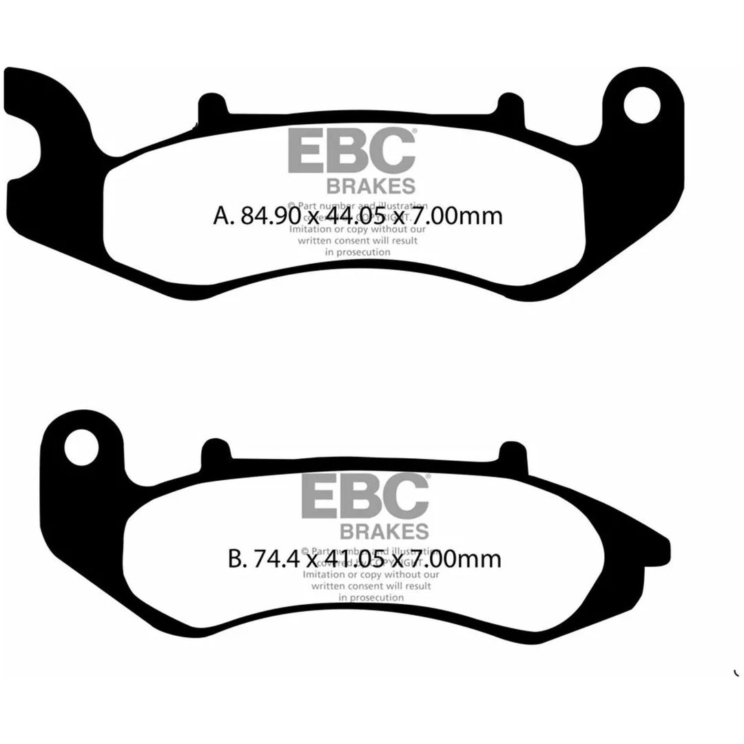 Bromsbelägg FRAM Standard EBC