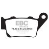 Bromsbelägg FRAM Standard EBC BRAKE PAD ORGANIC SCOOTER – miniatyr 1
