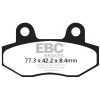Bromsbelägg FRAM Standard EBC BRAKE PAD ORGANIC STREET – miniatyr 1