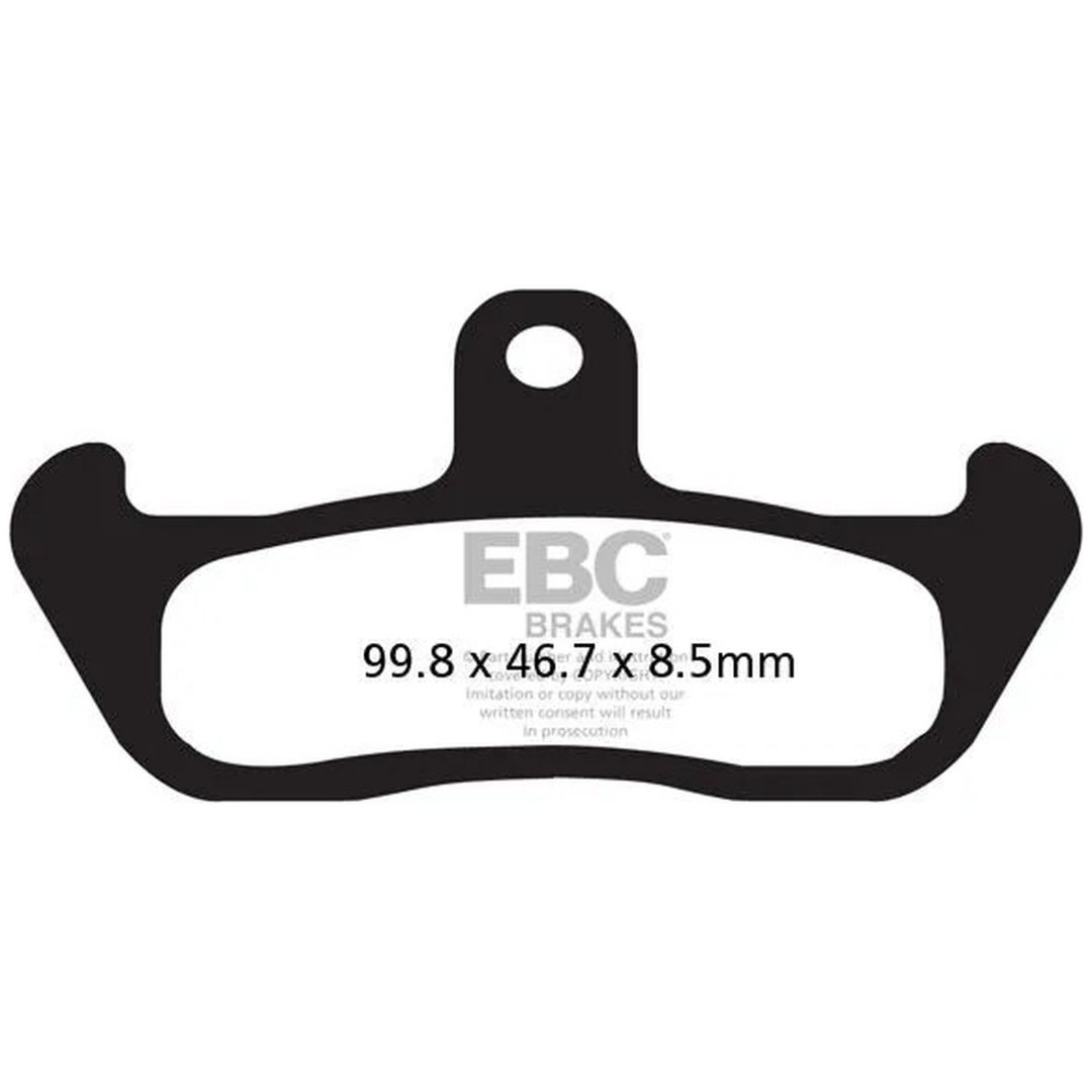 Bromsbelägg FRAM Standard EBC BRAKE PAD ORGANIC STREET