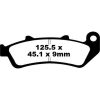 Bromsbelägg FRAM Standard EBC Fram – miniatyr 1