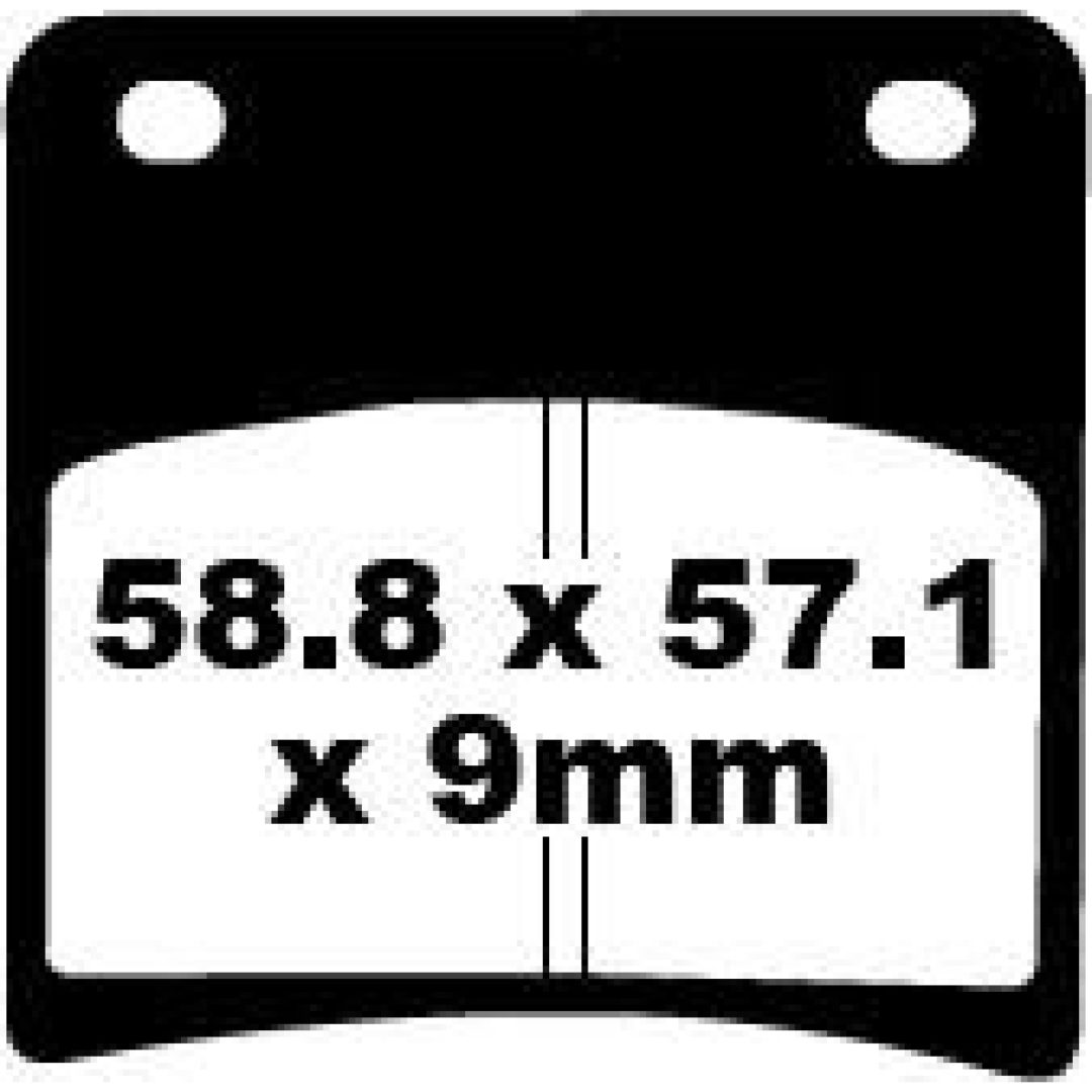 Bromsbelägg FRAM Standard EBC Fram / Bak