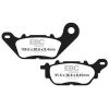 Bromsbelägg FRAM Standard EBC Fran / Bak – miniatyr 1
