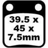 Bromsbelägg FRAM Standard EBC Standard – miniatyr 1