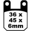 Bromsbelägg FRAM Standard EBC Standard – miniatyr 1