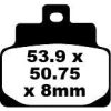 Bromsbelägg FRAM Standard EBC Standard – miniatyr 1