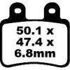 Bromsbelägg FRAM Standard EBC Standard – miniatyr 1