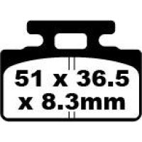 Bromsbelägg FRAM Standard EBC