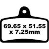 Bromsbelägg FRAM Standard EBC Standard – miniatyr 1