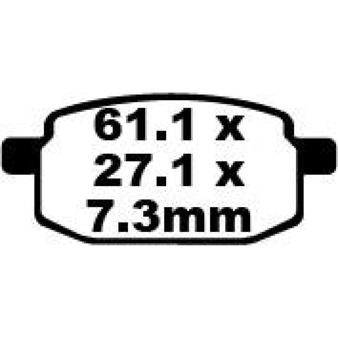 Bromsbelägg FRAM Standard EBC Standard