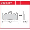 Bromsbelägg FRAM SV Metal Sinter TRW Street – miniatyr 1