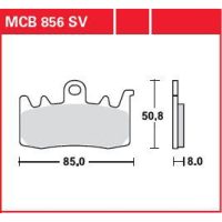 Bromsbelägg FRAM SV Metal Sinter TRW