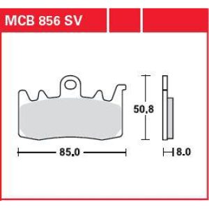 Bromsbelägg FRAM SV Metal Sinter TRW