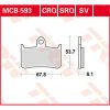 Bromsbelägg FRAM SV Metal Sinter TRW SV Sinter – miniatyr 1