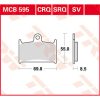 Bromsbelägg FRAM SV Metal Sinter TRW SV Sinter – miniatyr 1