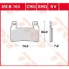 Bromsbelägg FRAM SV Metal Sinter TRW SV Sinter – miniatyr 1