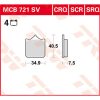 Bromsbelägg FRAM SV Metal Sinter TRW SV Sinter – miniatyr 2