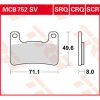 Bromsbelägg FRAM SV Metal Sinter TRW SV Sinter – miniatyr 1