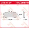 Bromsbelägg FRAM SV Metal Sinter TRW SV Sinter – miniatyr 1