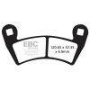 Bromsbelägg FRAM TT Sport Carbon EBC BRAKE PAD CARBON ENDURO – miniatyr 1
