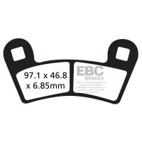 Bromsbelägg FRAM TT Sport Carbon EBC