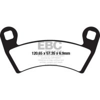 Bromsbelägg FRAM TT Sport Carbon EBC