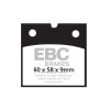 Bromsbelägg FRAM V-Semi Sinter EBC BRAKE PAD SEMI-SINTER TOURING – miniatyr 1