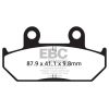 Bromsbelägg FRAM V-Semi Sinter EBC BRAKE PAD SEMI-SINTER TOURING – miniatyr 1
