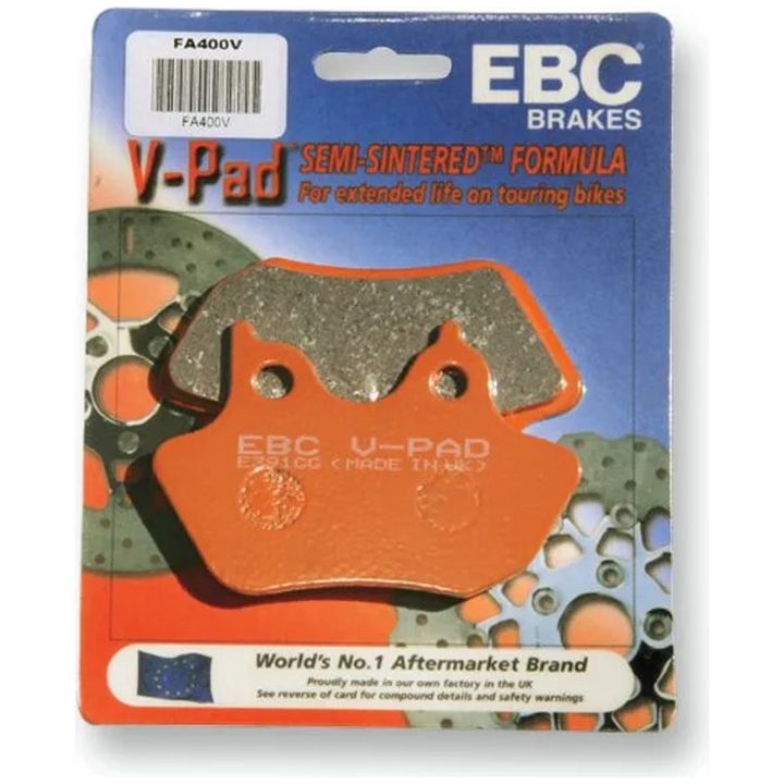 Bromsbelägg FRAM V-Semi Sinter EBC BRAKEPAD SEMISNTRD FA244V – bild 2