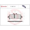 Bromsbelägg Genuine Sinter Prime Line Sintrade BREMBO – miniatyr 2