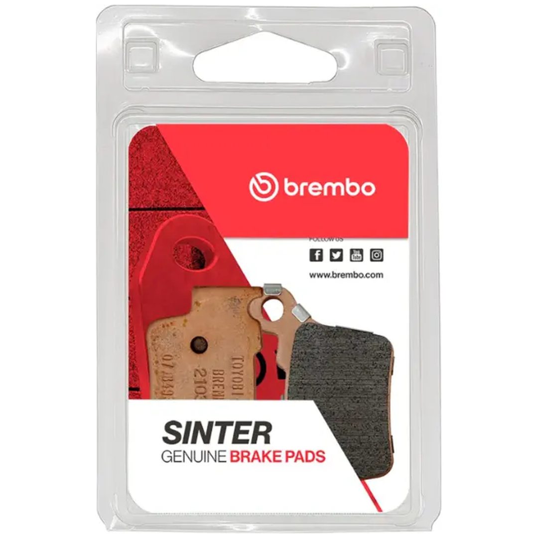 Bromsbelägg Genuine Sinter Prime Line Sintrade BREMBO – bild 2