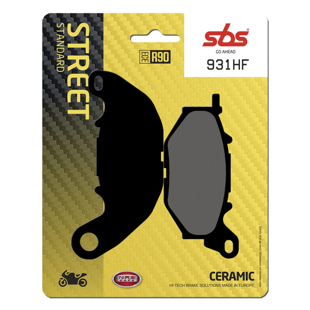 Bromsbelägg Hf Street Ceramic Organic SBS Bromsbelägg