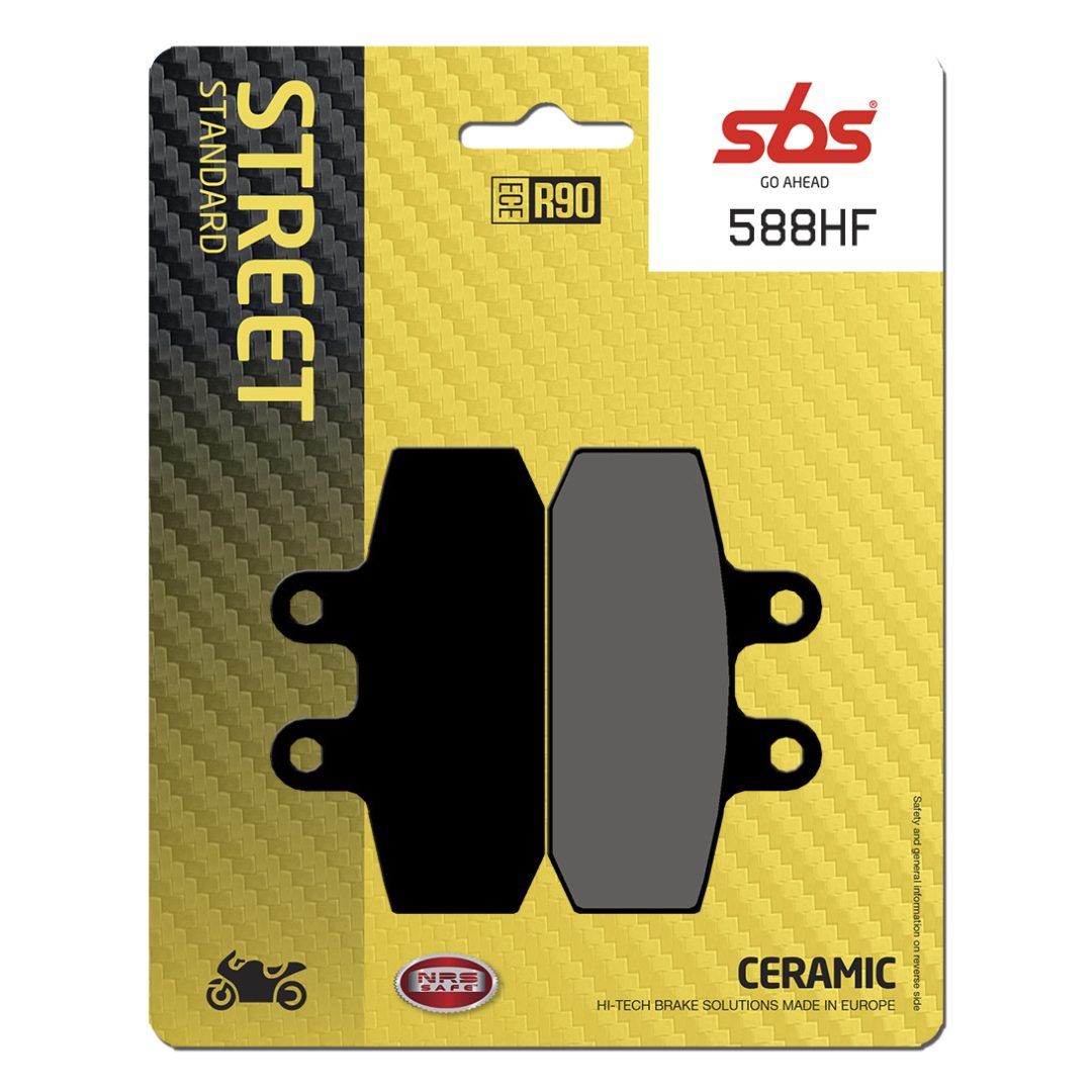 Bromsbelägg Hf Street Organic Carbon SBS Bromsbelägg