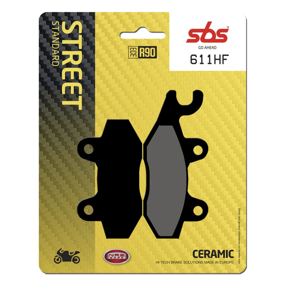 Bromsbelägg Hf Street Organic Carbon SBS Bromsbelägg