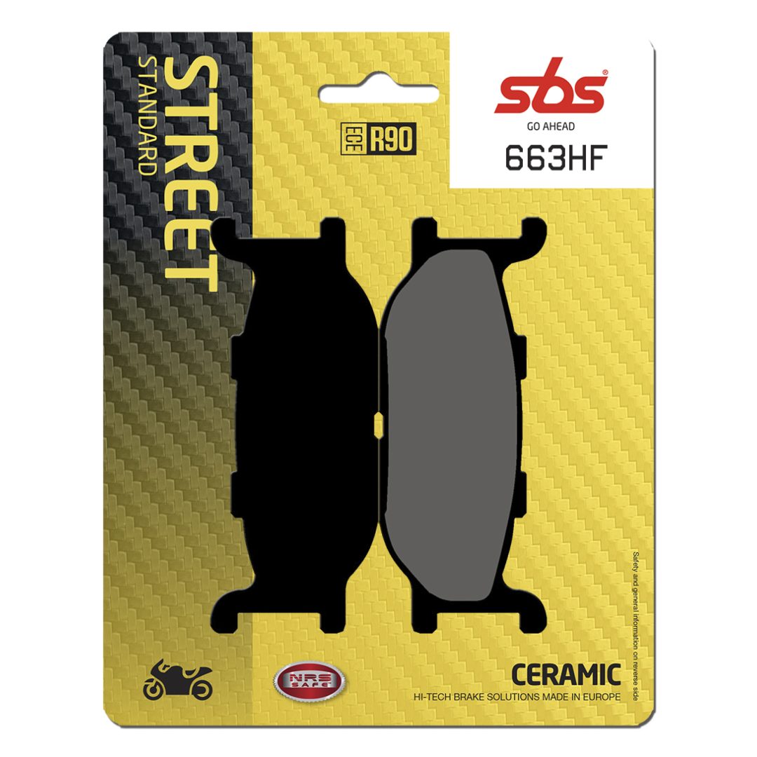 Bromsbelägg Hf Street Organic Carbon SBS Bromsbelägg
