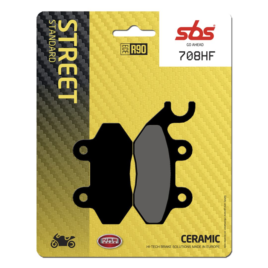 Bromsbelägg Hf Street Organic Carbon SBS Bromsbelägg