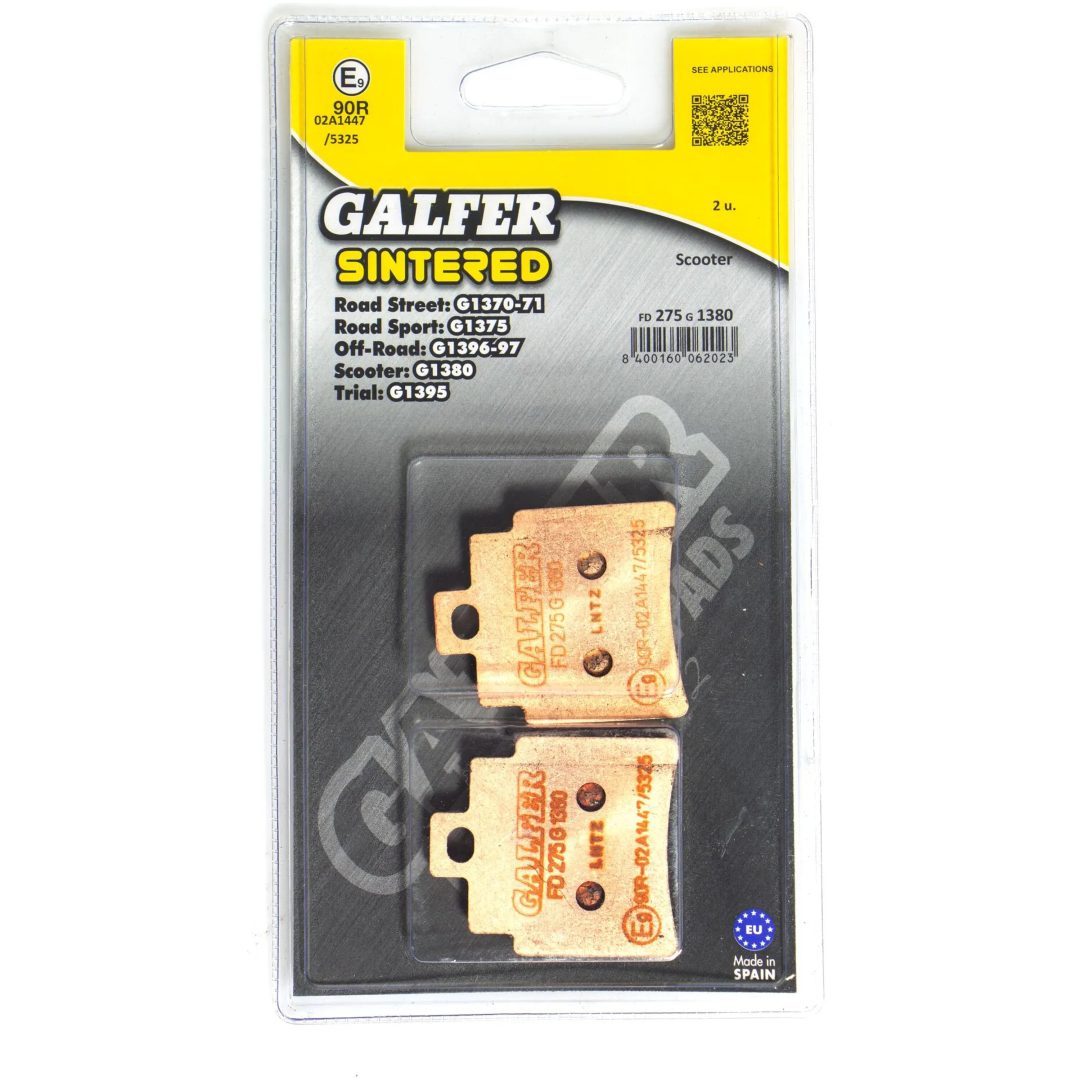 Bromsbelägg Hh Sintrade GALFER Bromsbelägg
