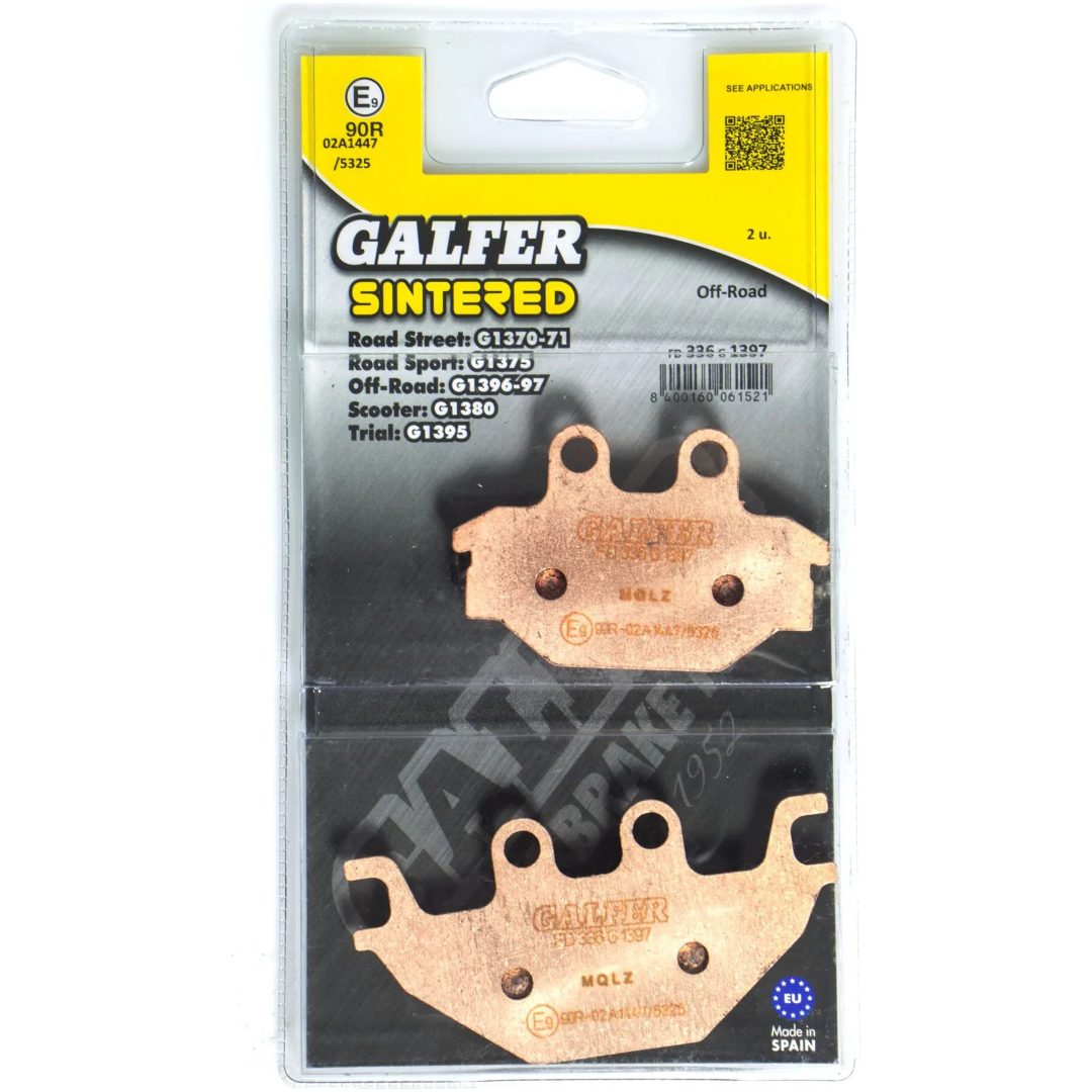 Bromsbelägg Hh Sintrade GALFER Bromsbelägg