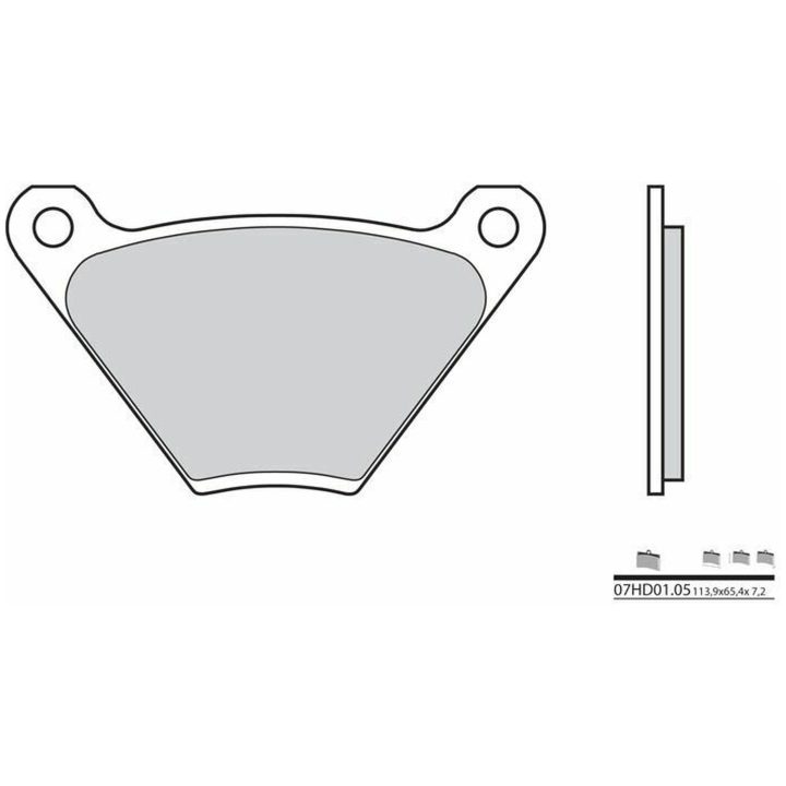 Bromsbelägg Kolkeramik Brembo – bild 2