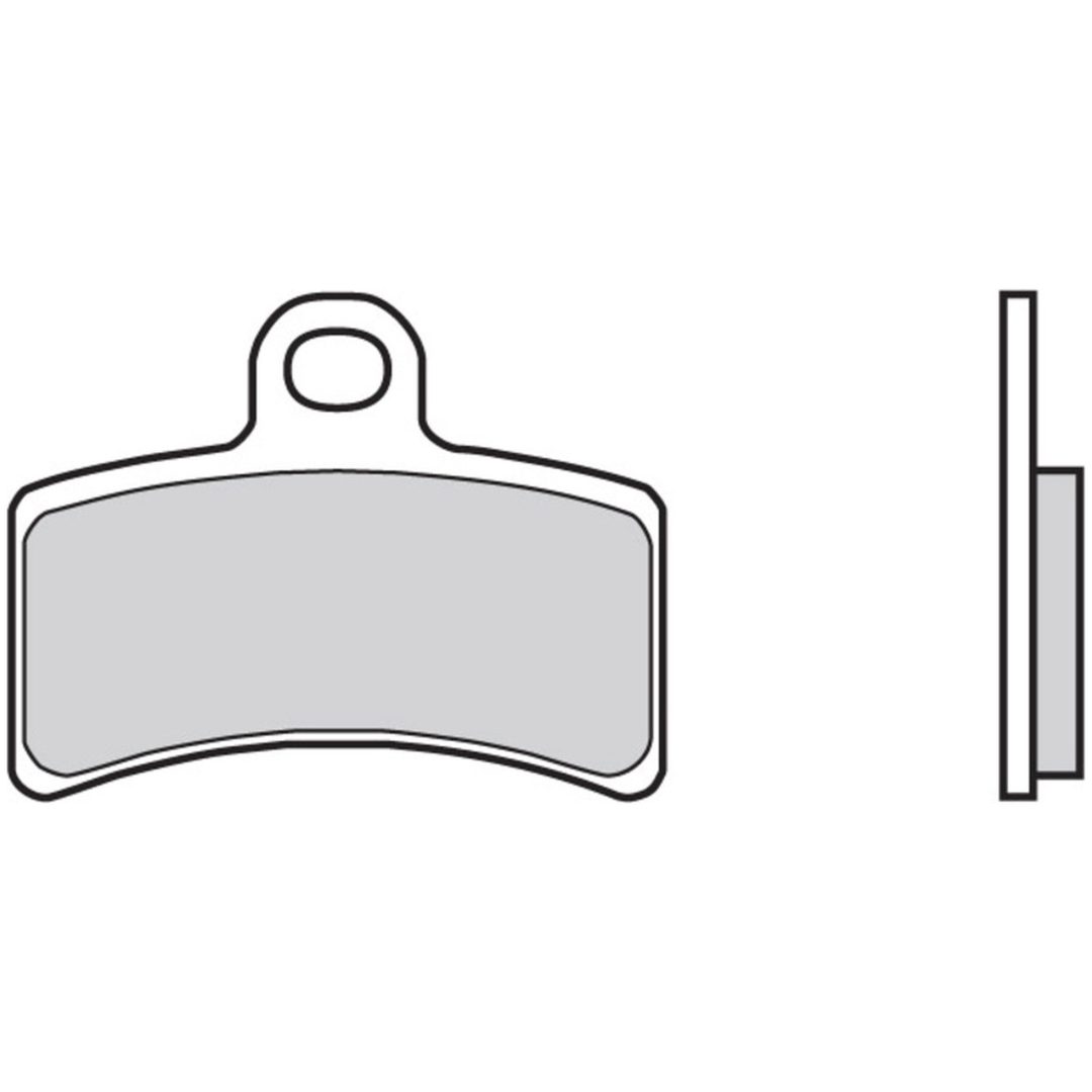Bromsbelägg Kolkeramik Brembo – bild 3