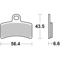 Bromsbelägg Kolkeramik Brembo