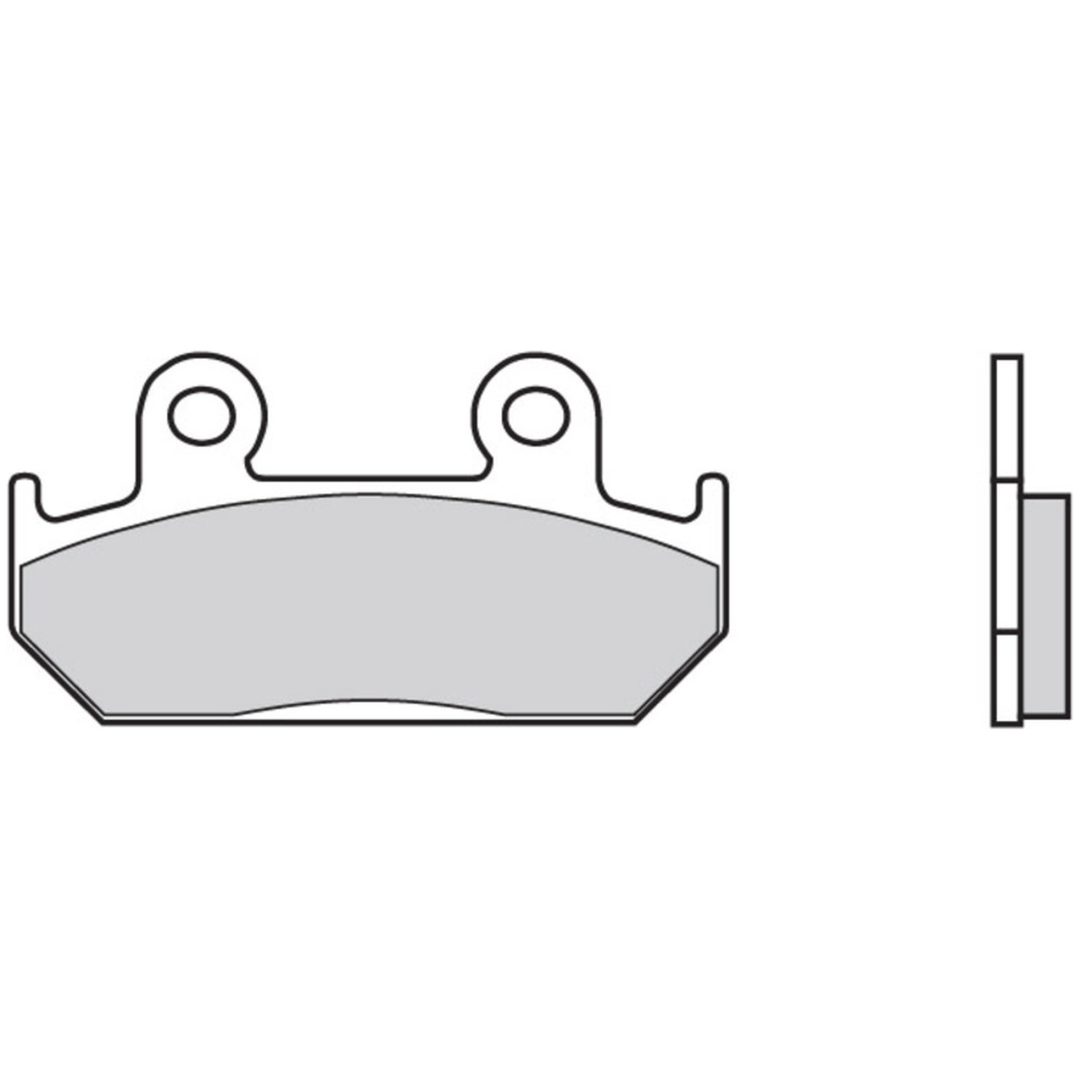 Bromsbelägg Kolkeramik Brembo – bild 3