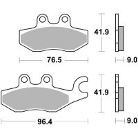 Bromsbelägg Kolkeramik Brembo