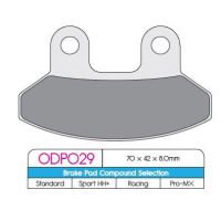 Bromsbelägg ODP Organiska DP BRAKES