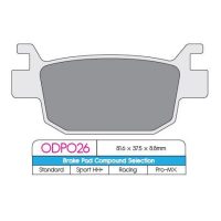 Bromsbelägg ODP Street Bak DP BRAKES