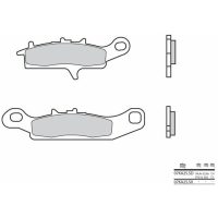 Bromsbelägg Off-Road Sintrade BREMBO