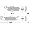 Bromsbelägg Off-Road Sintrade BREMBO – miniatyr 1
